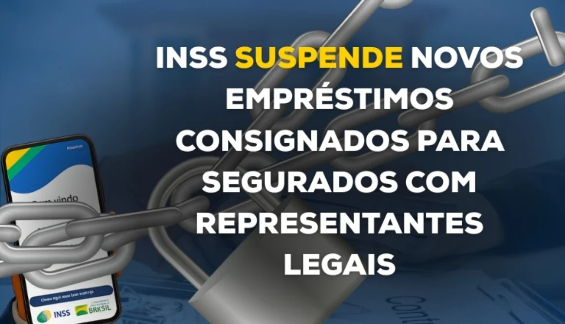O INSS suspendeu temporariamente a liberação de empréstimos consignados para beneficiários do BPCLoas e aposentados com representante legal (curador ou tutor). A medida foi tomada após decisão j